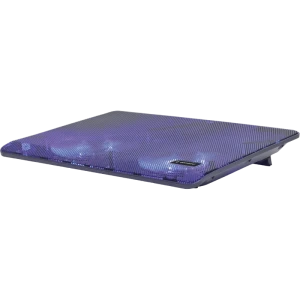 Охлаждающая подставка для ноутбука gembird nbs-2f15-05, 15,6", чёрный
