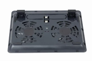 Охлаждающая подставка для ноутбука gembird nbs-2f15-05, 15,6", чёрный Thumbnail 2