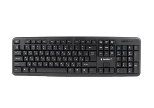 Клавиатура gembird kb-u-103-ru, проводное, чёрный
