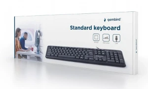 Клавиатура gembird kb-u-103-ru, проводное, чёрный Thumbnail 3