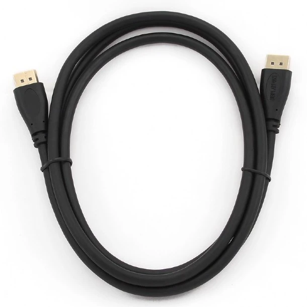 Видео кабель cablexpert cc-dp-1m, displayport (m) - displayport (m), 1м, чёрный 6