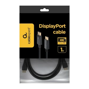 Видео кабель cablexpert cc-dp-1m, displayport (m) - displayport (m), 1м, чёрный Thumbnail 4