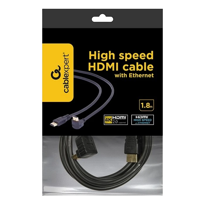 Видео кабель cablexpert cc-hdmi490-6, hdmi (m) - hdmi (m), 1,8м, чёрный 3