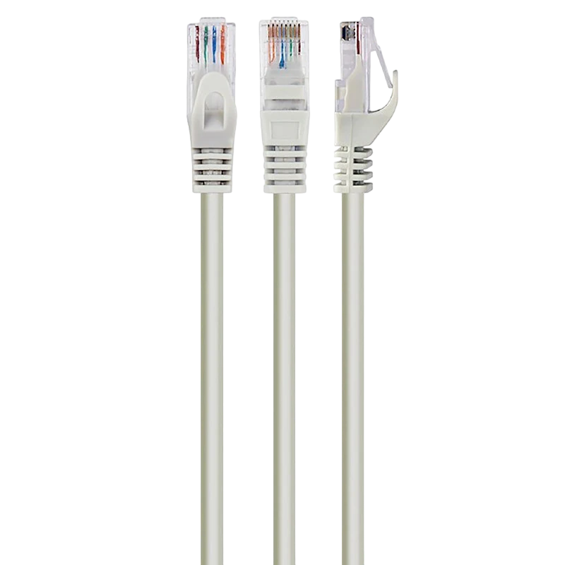 Патч-корд cablexpert pp6u-5m, cat6 utp, 5м, серый 8