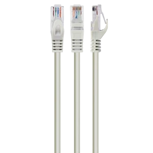Патч-корд cablexpert pp6u-5m, cat6 utp, 5м, серый Thumbnail 8