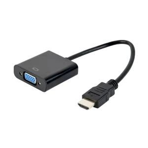 Видеоконвертер cablexpert a-hdmi-vga-04, hdmi (m) - vga d-sub, 0,15м, чёрный