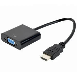 Видеоконвертер cablexpert a-hdmi-vga-04, hdmi (m) - vga d-sub, 0,15м, чёрный Thumbnail 2