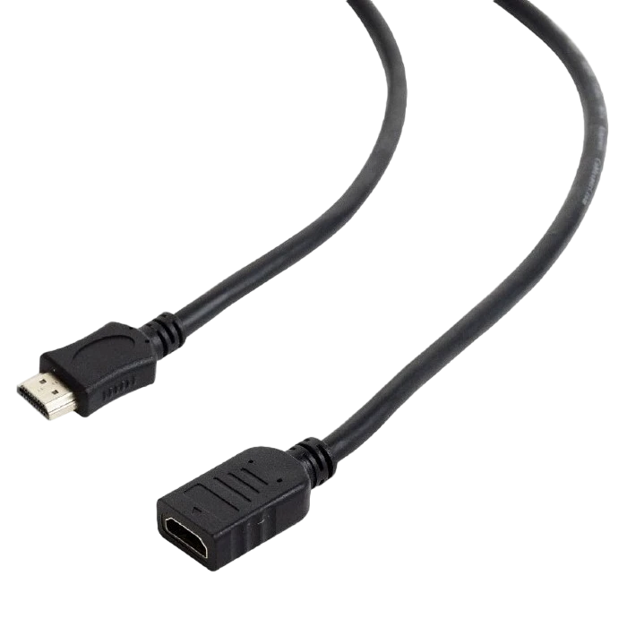 Видео кабель cablexpert cc-hdmi4x-0.5m, hdmi (m) - hdmi (f), 0,5м, чёрный 3