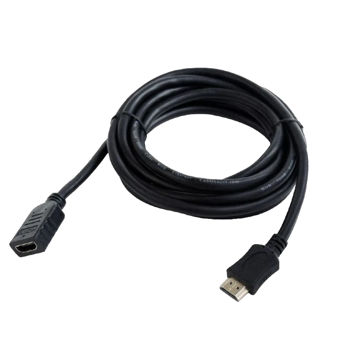 Cablu video cablexpert cc-hdmi4x-0.5m, hdmi (m) - hdmi (f), 0,5m, negru 4