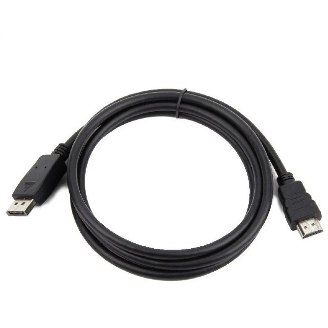 Cablu video cablexpert cc-dp-hdmi-6, displayport (m) - hdmi (m), 1,8m, negru 2