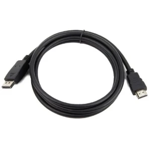 Cablu video cablexpert cc-dp-hdmi-3m, displayport (m) - hdmi (m), 3m, negru Thumbnail 3