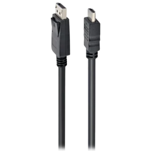 Cablu video cablexpert cc-dp-hdmi-3m, displayport (m) - hdmi (m), 3m, negru