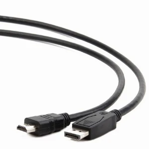 Cablu video cablexpert cc-dp-hdmi-3m, displayport (m) - hdmi (m), 3m, negru Thumbnail 6