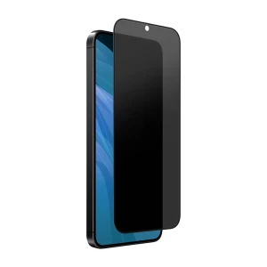 Защитное стекло uniq glass для samsung s26 plus privacy optix covex, черное