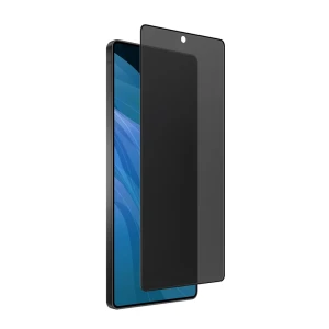 Защитное стекло uniq glass для samsung s26 ultra privacy optix covex, черное