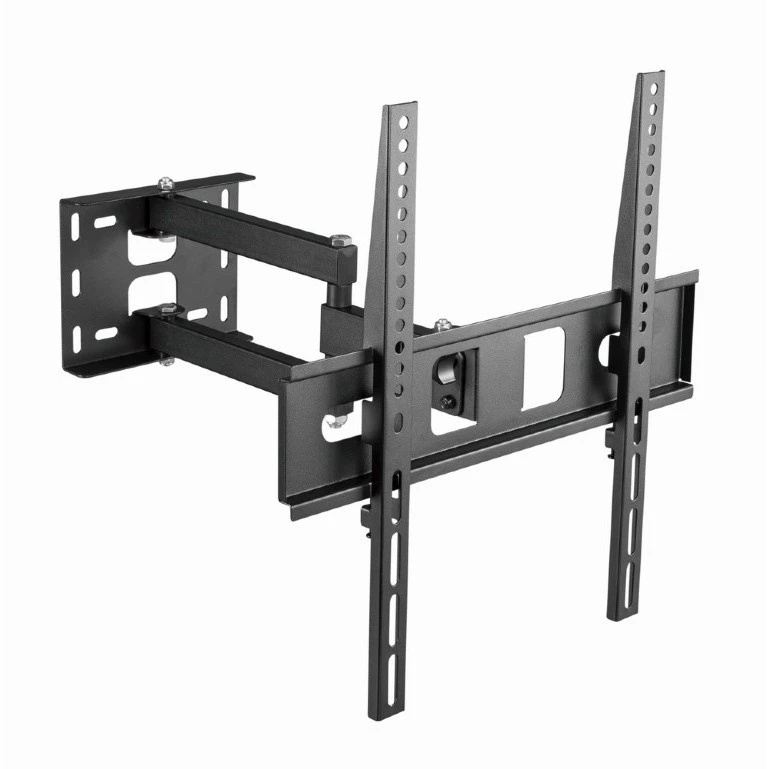 Наклонно-поворотное настенное крепление gembird wm-55st-03, чёрный 13
