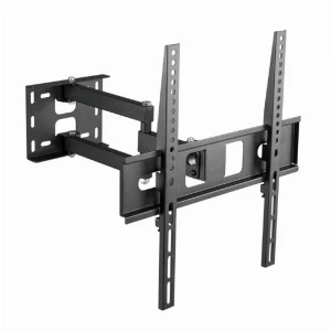 Наклонно-поворотное настенное крепление gembird wm-55st-03, чёрный Thumbnail 12