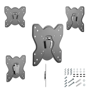 Suport fixat pe perete gembird wm-42f-03, negru Thumbnail 2