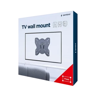 Suport fixat pe perete gembird wm-42f-03, negru Thumbnail 3