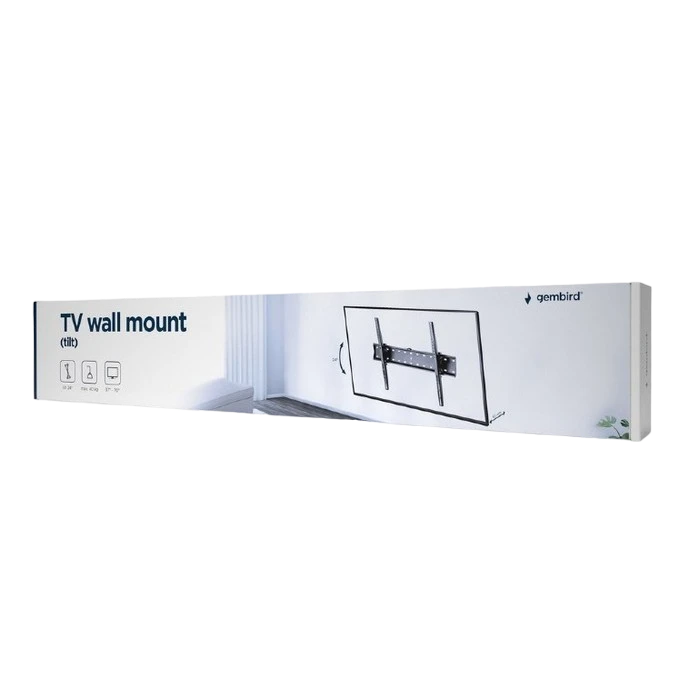 Suport înclinat pe perete gembird wm-70t-02, negru 3