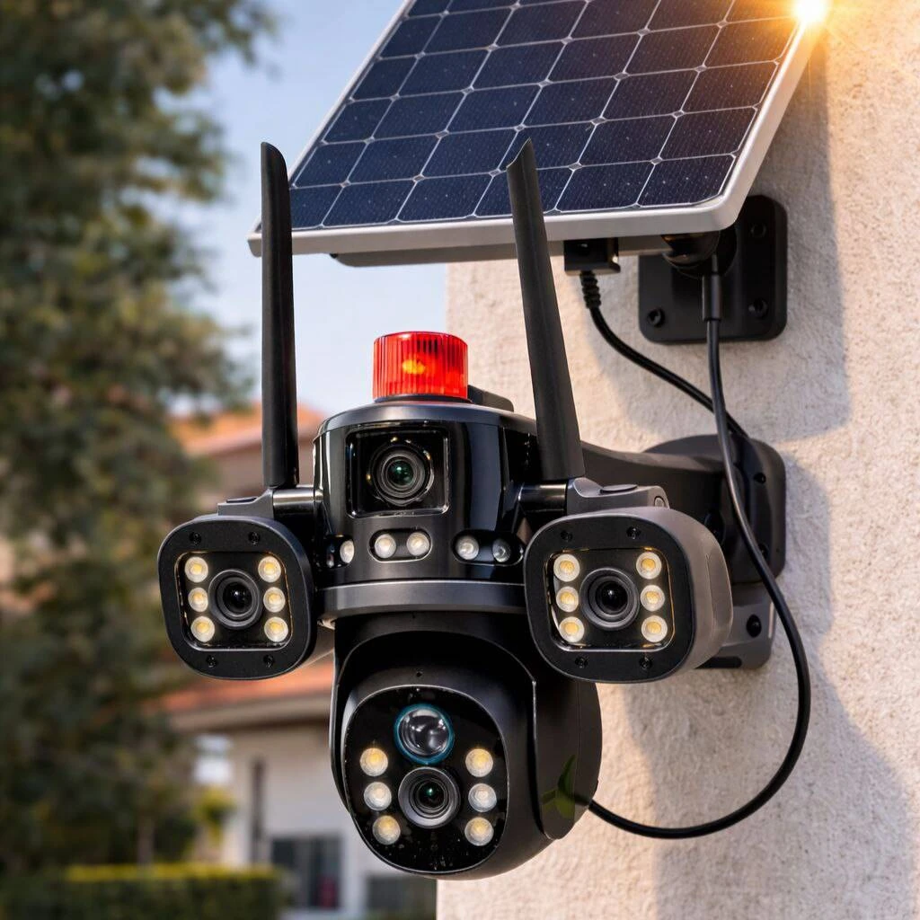 Camera de supraveghere alimentata cu solar (spm-t series) / 12 vc6-4g 2