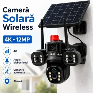 Camera de supraveghere alimentata cu solar (spm-t series) / 12 vc6-4g