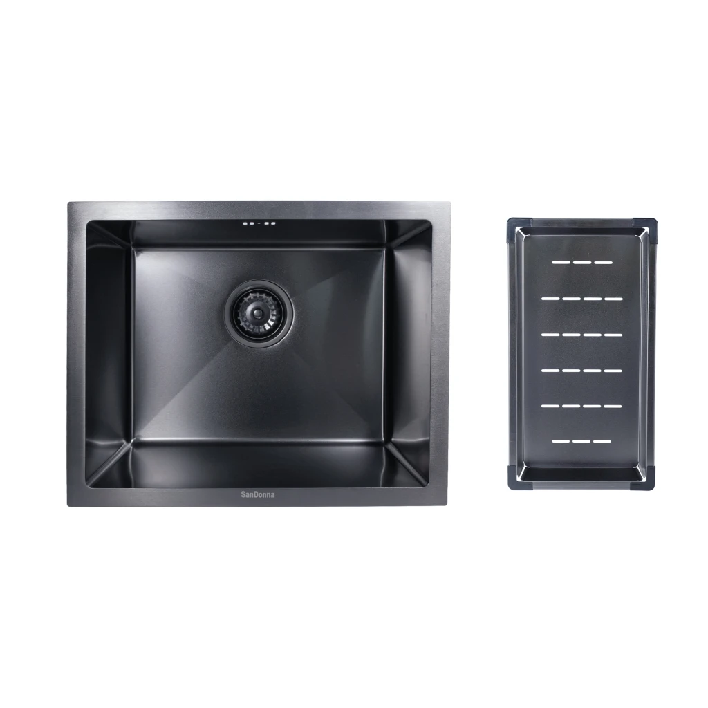Chiuveta handmade sandonna hd5040 negru 3