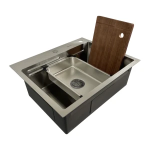 Chiuveta handmade sandonna hd6050 crom satin