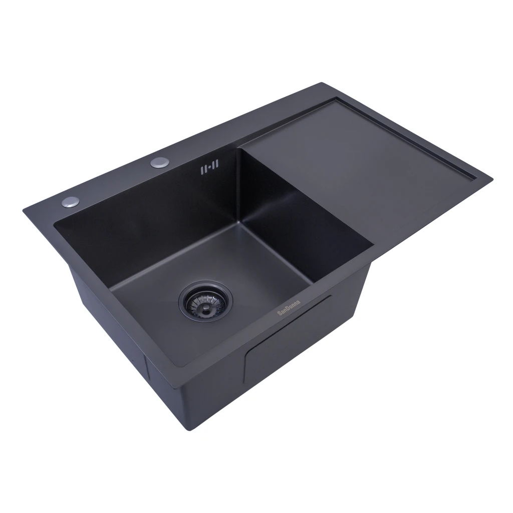 Chiuveta handmade sandonna hd7850 negru 6