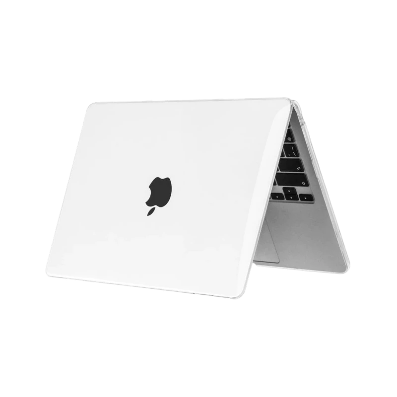 Чехол для ноутбука tech protect smartshell macbook air 13 (2022), 13.6", поликарбонат, crystal clear 6