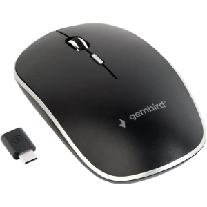 Mouse wireless gembird musw-4bsc-01, negru Thumbnail 6