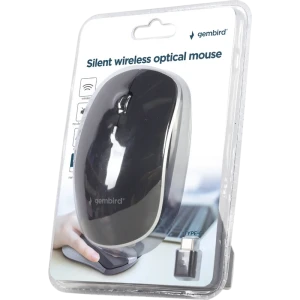 Mouse wireless gembird musw-4bsc-01, negru Thumbnail 2