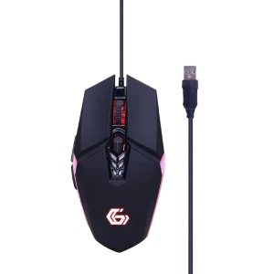 Set tastatură + mouse + mouse pad + căști gembird ggs-umgl4-02, cu fir, negru Thumbnail 4