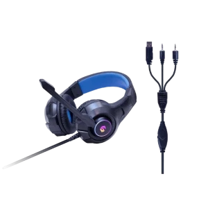 Set tastatură + mouse + mouse pad + căști gembird ggs-umgl4-02, cu fir, negru Thumbnail 6