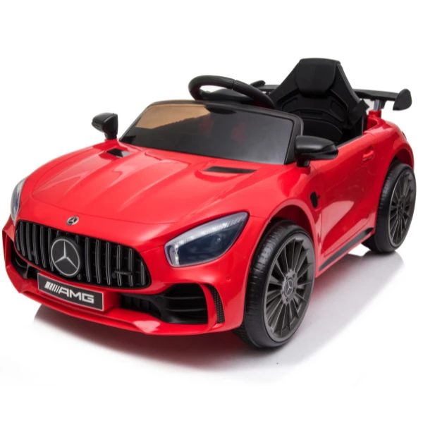 Mașinuță mercedes-amg gt r, baterie 12v4.5ah, 2 motoare de 25w 15