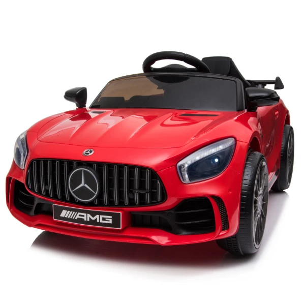 Mașinuță mercedes-amg gt r, baterie 12v4.5ah, 2 motoare de 25w 16