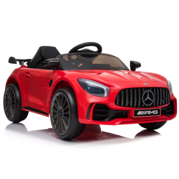 Mașinuță mercedes-amg gt r, baterie 12v4.5ah, 2 motoare de 25w 17