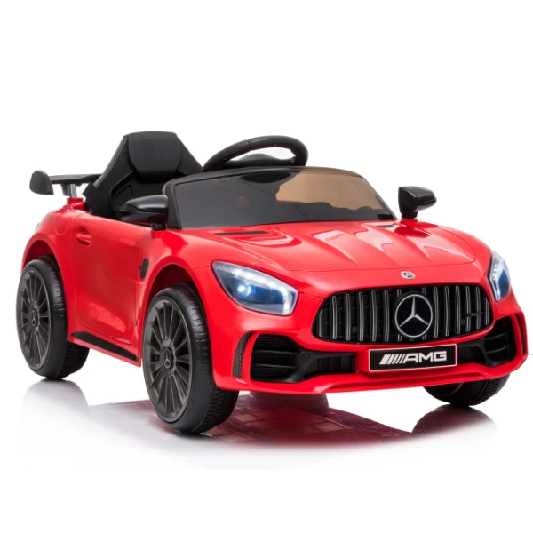 Mașinuță mercedes-amg gt r, baterie 12v4.5ah, 2 motoare de 25w 24