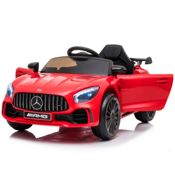 Mașinuță mercedes-amg gt r, baterie 12v4.5ah, 2 motoare de 25w 20