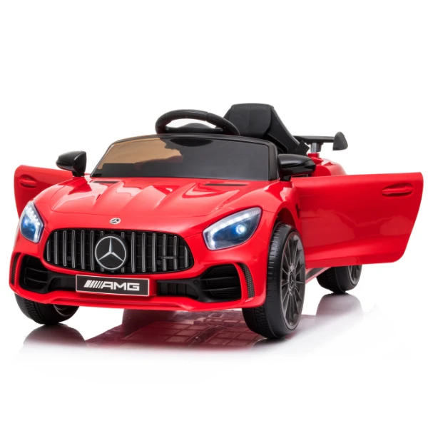 Mașinuță mercedes-amg gt r, baterie 12v4.5ah, 2 motoare de 25w 21