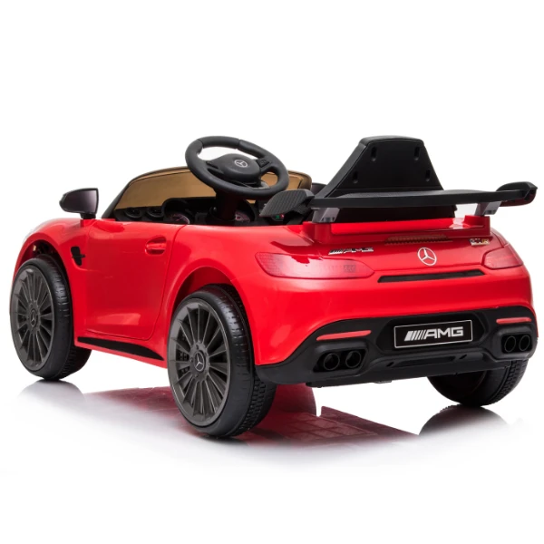 Mașinuță mercedes-amg gt r, baterie 12v4.5ah, 2 motoare de 25w 8