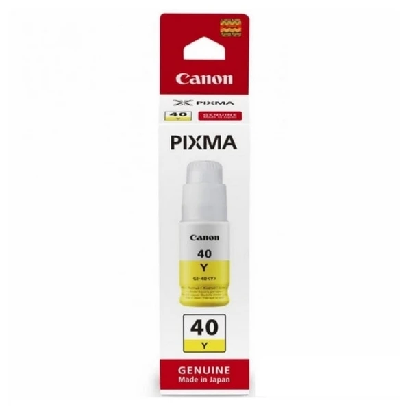 Контейнер с чернилами canon gi-40, 70мл, желтый 4