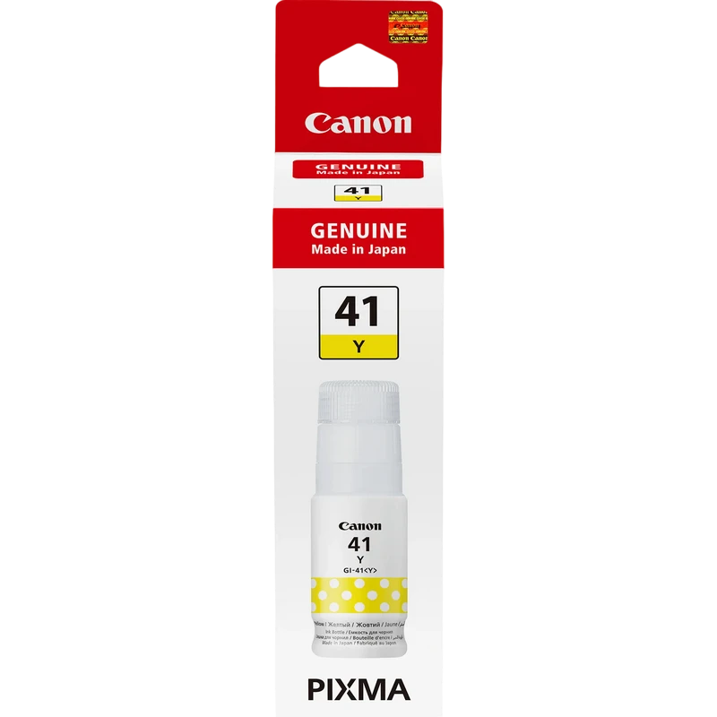 Recipient de cerneală canon gi-41, 70ml, galben 2