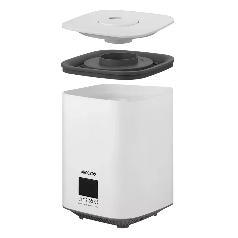 Увлажнитель воздуха ardesto ush-h-26w, белый 7