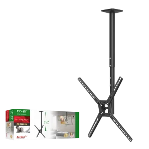Suport pentru tavan barkan 3500b, negru Thumbnail 3