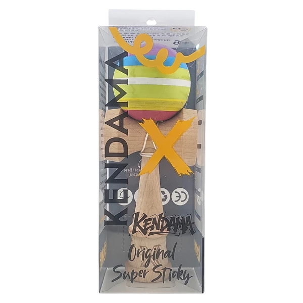 "kendama flippy x original", profesională, ultra aderent, 7 х 6 х 18 cm, ața 35 cm, multicolor 3