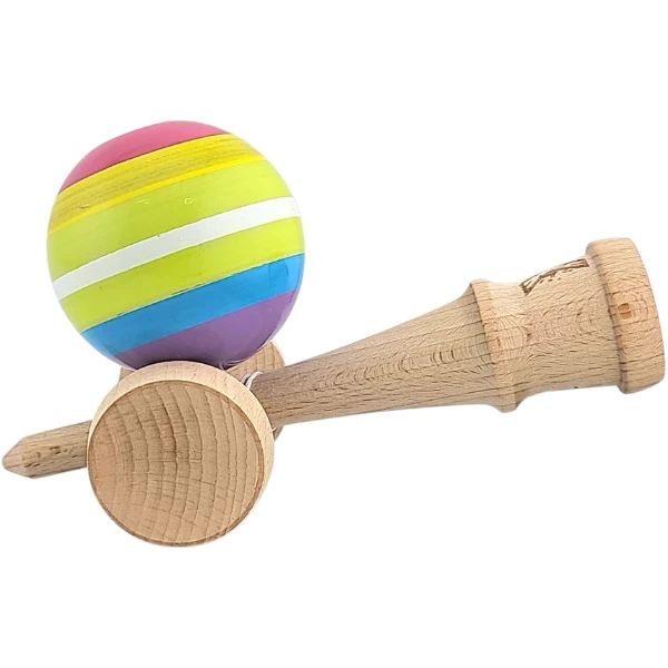 "kendama flippy x original", profesională, ultra aderent, 7 х 6 х 18 cm, ața 35 cm, multicolor 5