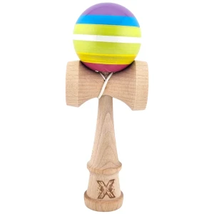 "kendama flippy x original", profesională, ultra aderent, 7 х 6 х 18 cm, ața 35 cm, multicolor Thumbnail 2