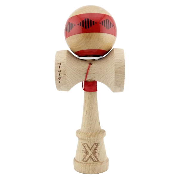 "kendama x original: frequency", profesionala, flippy, rulment metalic, ața 62/65 cm, cupe mari, 7.5 х 6 х 18 cm 2