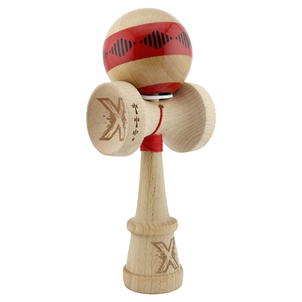 "kendama x original: frequency", profesionala, flippy, rulment metalic, ața 62/65 cm, cupe mari, 7.5 х 6 х 18 cm 4